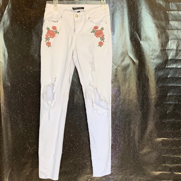 angel patch jeans
